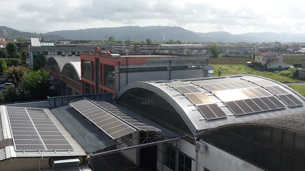 Anyenergia S.r.l. realizzazione impianto fotovoltaico per la produzione di energia pulita